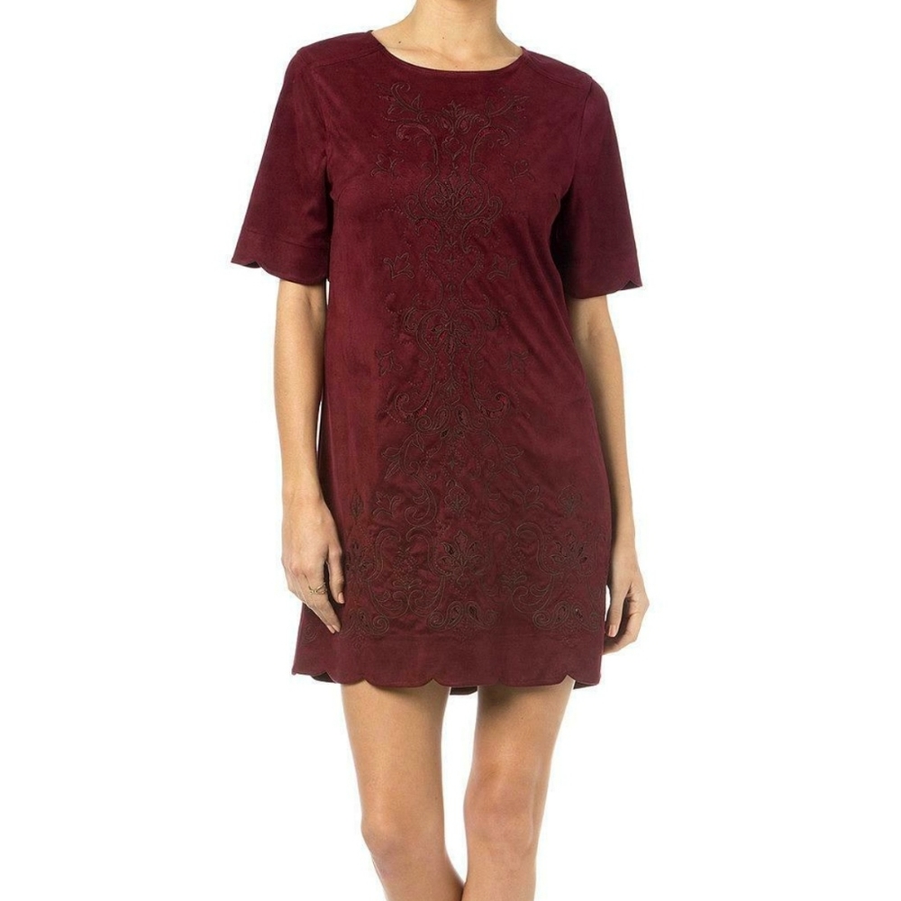 NWOT Miss Me faux suede dress
